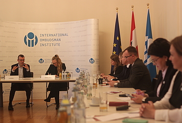 Ukrainische Delegation bei der Volksanwaltschaft in Wien